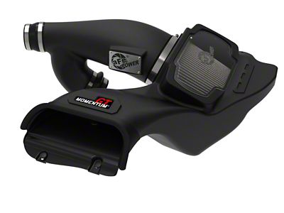 AFE Momentum GT Cold Air Intake with Pro DRY S Filter; Black (21-24 3.5L PowerBoost F-150)