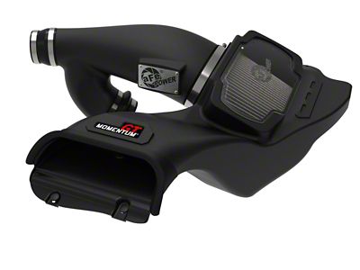 AFE Momentum GT Cold Air Intake with Pro DRY S Filter; Black (21-25 3.5L PowerBoost F-150)