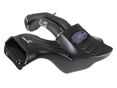 AFE Momentum XP Cold Air Intake with Pro 5R Oiled Filter; Black (15-20 5.0L F-150)