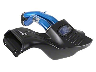 AFE Momentum XP Cold Air Intake with Pro 5R Oiled Filter; Blue (15-20 5.0L F-150)