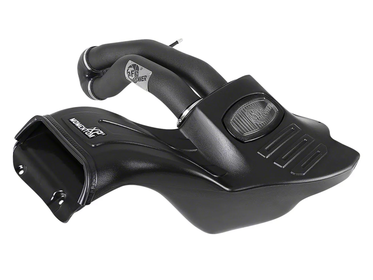AFE Momentum XP Cold Air Intake with Pro DRY S Filter; Black (15-20 5.0L F-150)