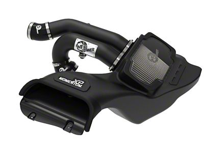 AFE Momentum XP Cold Air Intake with Pro DRY S Filter; Black (21-24 3.5L PowerBoost F-150)