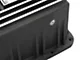 AFE Pro Series Transmission Pan with Machined Fins; Black (09-20 F-150 w/ 6R80 Transmission)