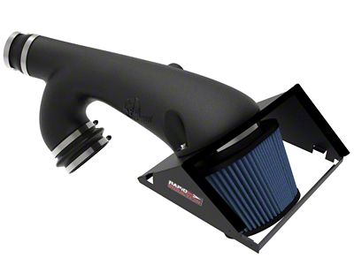 AFE Rapid Induction Cold Air Intake with Pro 5R Oiled Filter; Black (21-24 3.5L EcoBoost F-150)