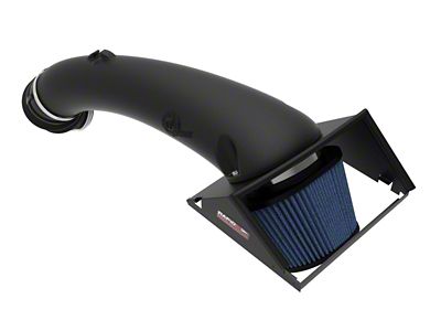 AFE Rapid Induction Cold Air Intake with Pro 5R Oiled Filter; Black (21-24 5.0L F-150)