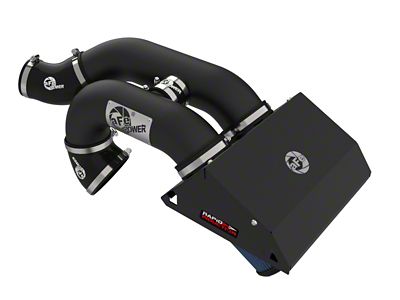 AFE Rapid Induction Cold Air Intake with Pro 5R Oiled Filter; Black (21-25 3.5L EcoBoost F-150)