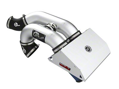 AFE Rapid Induction Cold Air Intake with Pro 5R Oiled Filter; Brushed (21-25 3.5L EcoBoost F-150 Raptor)