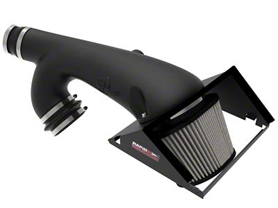 AFE Rapid Induction Cold Air Intake with Pro DRY S Filter; Black (21-24 3.5L EcoBoost F-150)