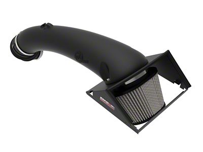 AFE Rapid Induction Cold Air Intake with Pro DRY S Filter; Black (21-24 5.0L F-150)