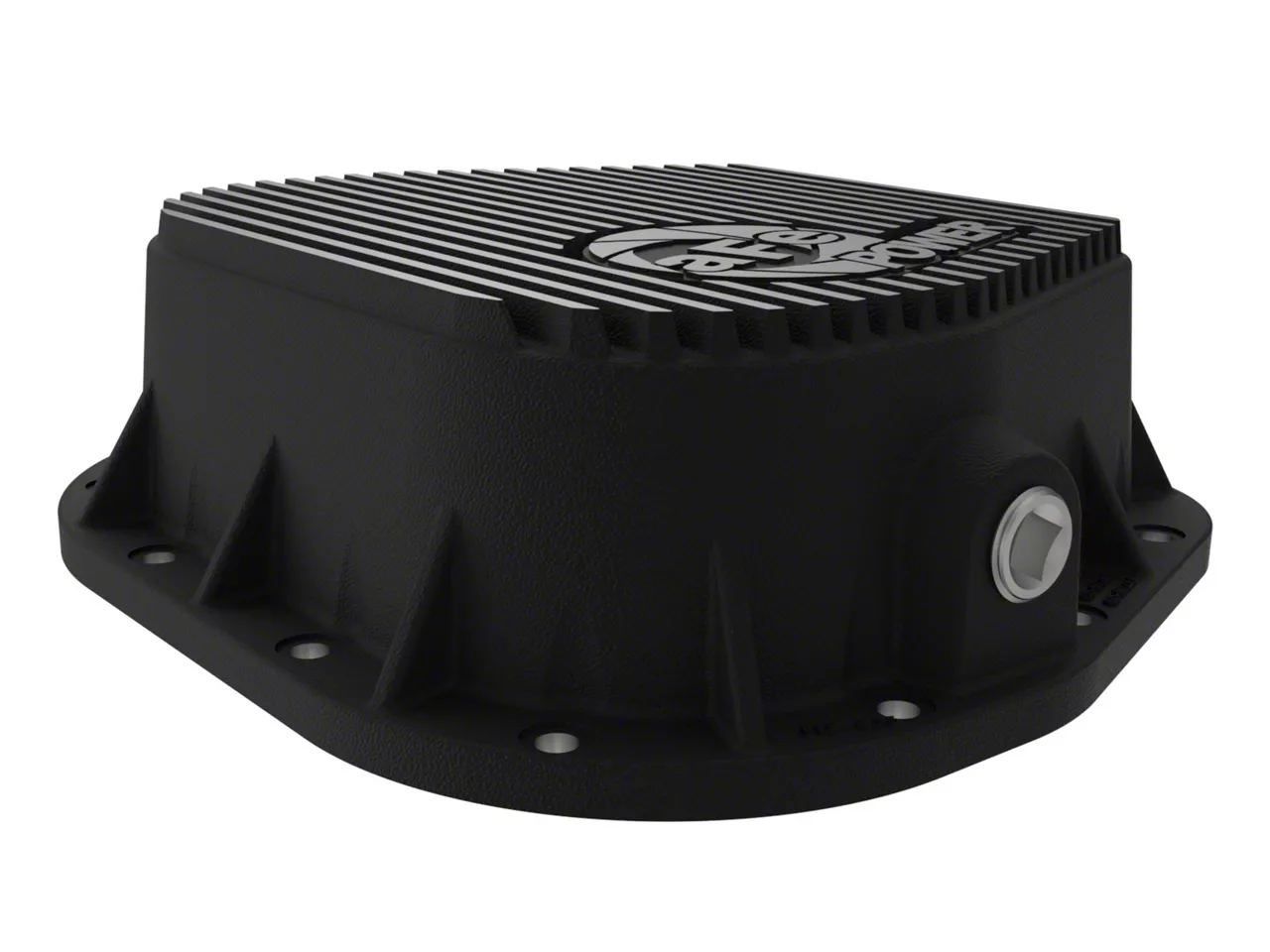 AFE F150 Pro Series Rear Differential Cover with Machined Fins and 75w