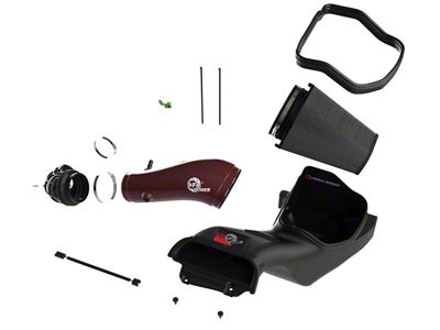 AFE Track Series Cold Air Intake with Pro 5R Oiled Filter; Carbon Fiber (23-25 F-150 Raptor R)