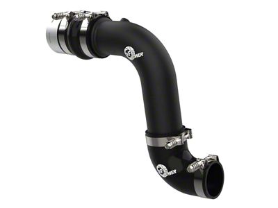 AFE BladeRunner 3-Inch Cold Charge Pipe; Black (23-24 6.7L PowerStroke F-250 Super Duty)