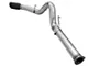 AFE Large Bore-HD 5-Inch DPF-Back Single Exhaust System with Black Tip; Side Exit (15-16 6.7L Powerstroke F-250 Super Duty)