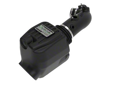 AFE Quantum Cold Air Intake with Pro DRY S Filter; Black (08-10 6.4L Powerstroke F-250 Super Duty)