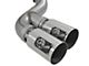 AFE Rebel XD Series 4-Inch DPF-Back Single Exhaust System with Polished Tips; Side Exit (15-16 6.7L Powerstroke F-250 Super Duty)