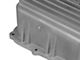 AFE Street Series Transmission Pan with Machined Fins; Raw (11-22 6.7L Powerstroke F-250 Super Duty)