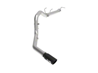 AFE Apollo GT Series Single Axle-Back Exhaust System with Black Tip; Side Exit (20-22 7.3L F-350 Super Duty)