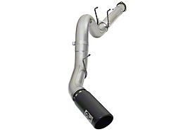 AFE ATLAS 5-Inch DPF-Back Single Exhaust System with Black Tip; Side Exit (17-22 6.7L Powerstroke F-350 Super Duty)
