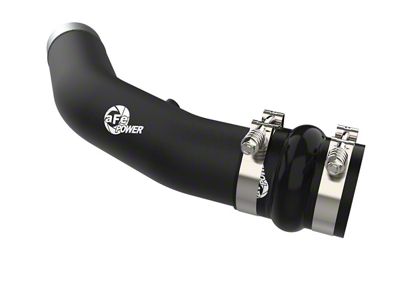 AFE BladeRunner 3-Inch Hot Charge Pipe; Black (23-25 6.7L Standard Output Powerstroke F-350 Super Duty)