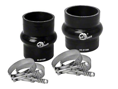 AFE BladeRunner OER Series Coupling and Clamp Kit for Factory Cold Charge Pipe (08-10 6.4L Powerstroke F-350 Super Duty)