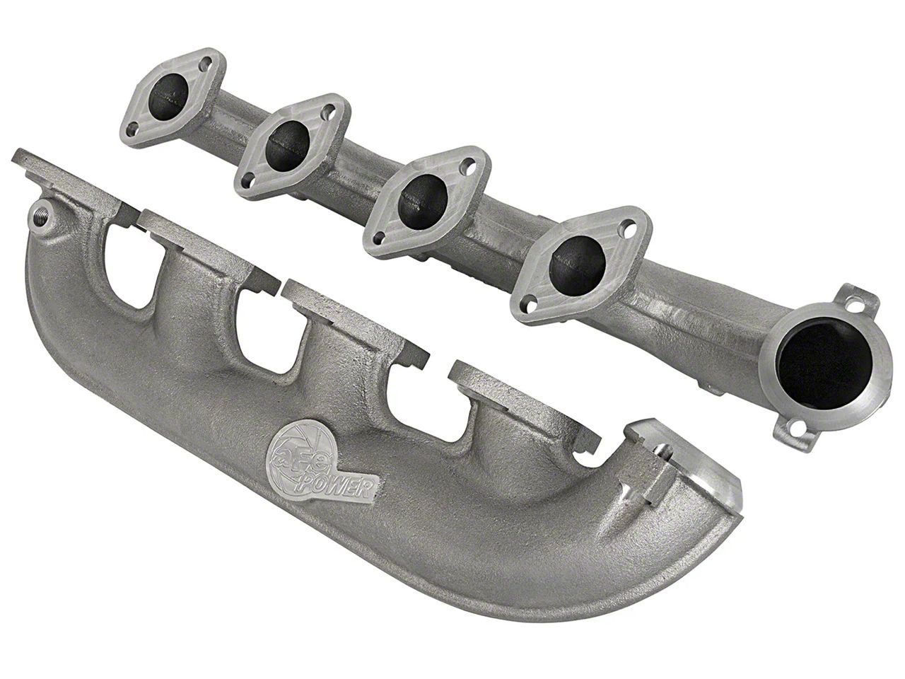 PHAB Upgraded Exhaust Manifold Kit For 2003-2007 Ford 6.0L Powerstroke Diesel – Cast Iron With Hardware