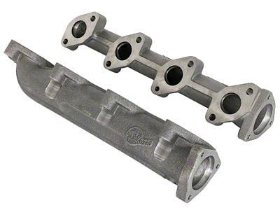 AFE BladeRunner Ported Ductile Iron Exhaust Manifolds (08-10 6.4L Powerstroke F-350 Super Duty)
