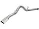 AFE Large Bore-HD 5-Inch DPF-Back Single Exhaust System with Polished Tip; Side Exit (15-16 6.7L Powerstroke F-350 Super Duty)