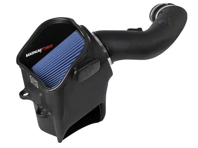 AFE Magnum FORCE Stage-2 Cold Air Intake with Pro 5R Oiled Filter; Black (17-19 6.7L Powerstroke F-350 Super Duty)