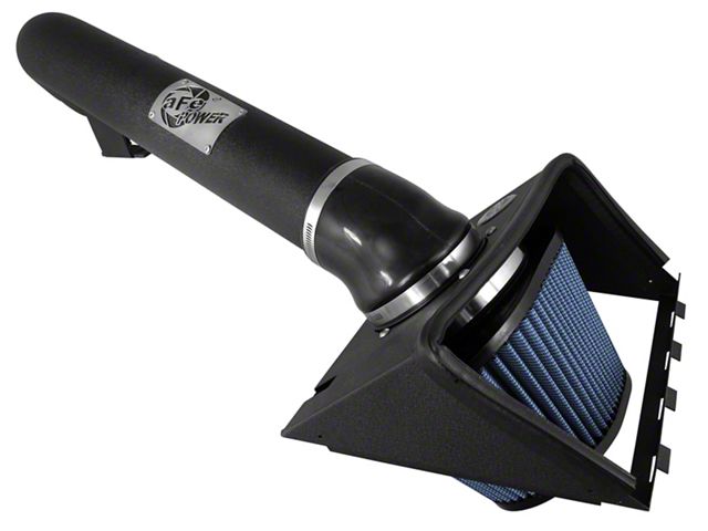 AFE Magnum FORCE Stage-2 Cold Air Intake with Pro 5R Oiled Filter; Black (11-16 6.2L F-350 Super Duty)