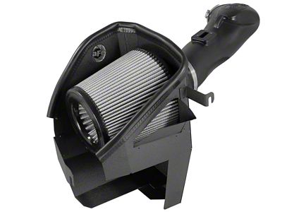 AFE Magnum FORCE Stage-2 Cold Air Intake with Pro DRY S Filter; Black (11-16 6.7L Powerstroke F-350 Super Duty)