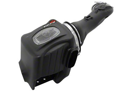 AFE Momentum HD Cold Air Intake with Pro DRY S Filter; Black (11-16 6.7L Powerstroke F-350 Super Duty)