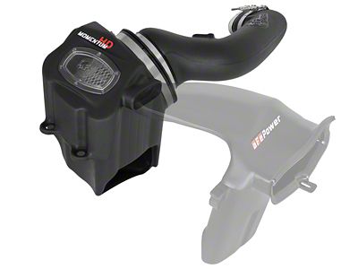 AFE Momentum HD Cold Air Intake with Pro DRY S Filter; Black (17-19 6.7L Powerstroke F-350 Super Duty)