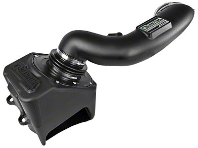 AFE Quantum Cold Air Intake with Pro DRY S Filter; Black (17-19 6.7L Powerstroke F-350 Super Duty)