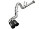 AFE Rebel XD Series 4-Inch DPF-Back Single Exhaust System with Black Tips; Side Exit (11-14 6.7L Powerstroke F-350 Super Duty)