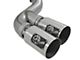 AFE Rebel XD Series 4-Inch DPF-Back Single Exhaust System with Polished Tips; Side Exit (17-22 6.7L Powerstroke F-350 Super Duty)