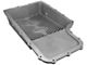 AFE Street Series Transmission Pan with Machined Fins; Raw (11-22 6.7L Powerstroke F-350 Super Duty)