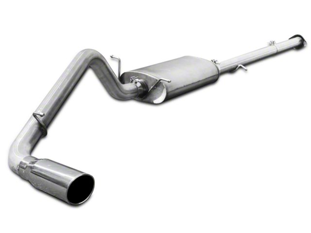 AFE MACH Force-XP 3-Inch Single Exhaust System with Polished Tip; Side Exit (07-13 4.8L Silverado 1500)