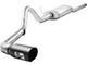 AFE MACH Force-XP 3-Inch Single Exhaust System with Black Tip; Side Exit (04-08 4.6L F-150)