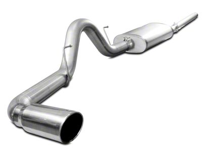 AFE MACH Force-XP 3-Inch Single Exhaust System with Polished Tip; Side Exit (04-08 4.6L F-150)