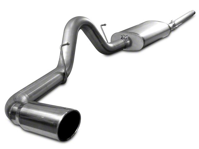 AFE MACH Force-XP 3-Inch Single Exhaust System with Polished Tip; Side Exit (04-08 5.4L F-150)