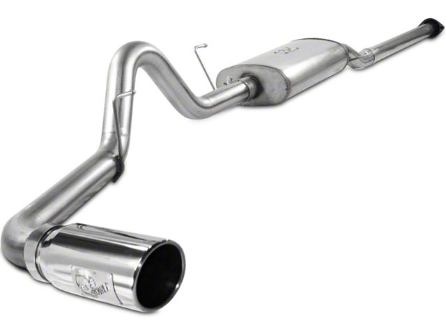 AFE MACH Force-XP 3-Inch Single Exhaust System with Polished Tip; Side Exit (09-10 5.4L F-150, Excluding Raptor)
