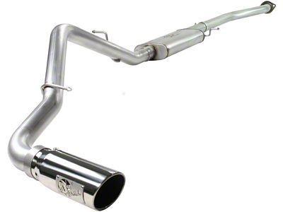 AFE MACH Force-XP 3-Inch Single Exhaust System with Polished Tip; Side Exit (99-03 4.8L Silverado 1500)