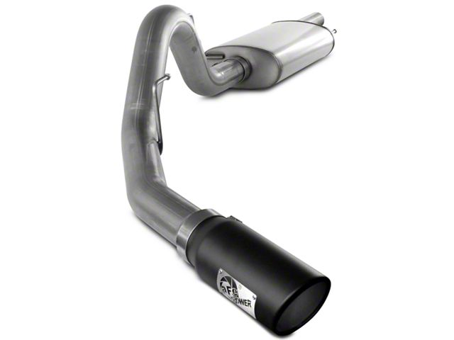 AFE MACH Force-XP 3.50-Inch Single Exhaust System with Black Tip; Side Exit (11-14 6.2L F-150 Raptor SuperCrew)