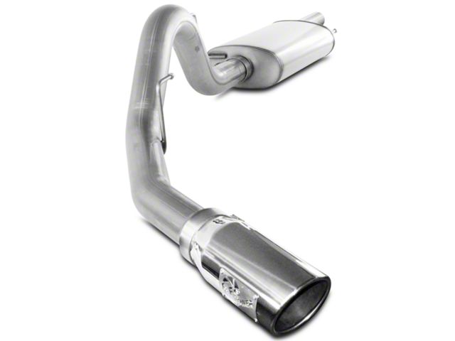 AFE MACH Force-XP 3.50-Inch Single Exhaust System with Polished Tip; Side Exit (11-14 6.2L F-150, Excluding Raptor)