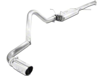 AFE MACH Force-XP 3-Inch Single Exhaust System with Polished Tip; Side Exit (97-03 4.6L F-150)