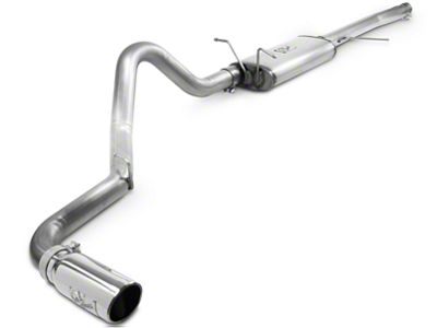 AFE MACH Force-XP 3-Inch Single Exhaust System with Polished Tip; Side Exit (97-03 5.4L F-150)