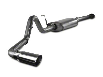 AFE MACH Force-XP 3-Inch Single Exhaust System with Polished Tip; Side Exit (11-14 5.0L F-150)