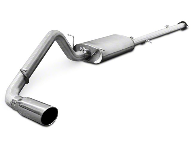 AFE MACH Force-XP 3-Inch Single Exhaust System with Polished Tip; Side Exit (07-13 5.3L Sierra 1500)