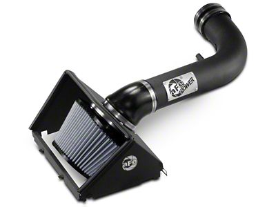 AFE Magnum FORCE Stage-2 Cold Air Intake with Pro DRY S Filter; Black (03-08 5.7L RAM 1500)
