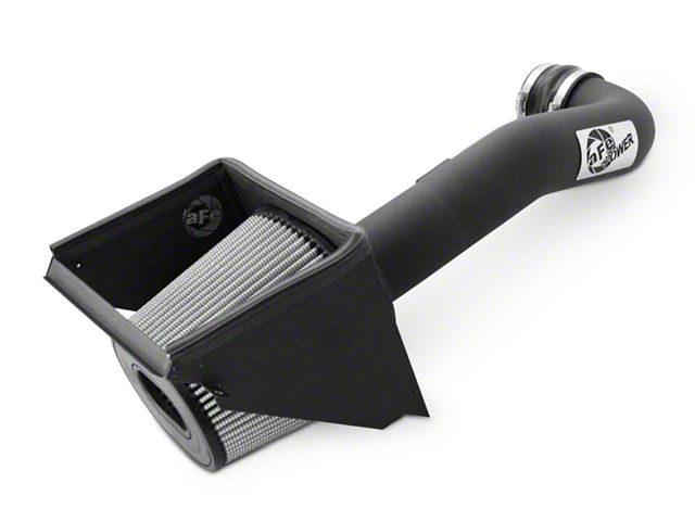 AFE Magnum FORCE Stage-2 Cold Air Intake with Pro DRY S Filter; Black (09-13 5.3L Sierra 1500 w/ Electric Cooling Fan)